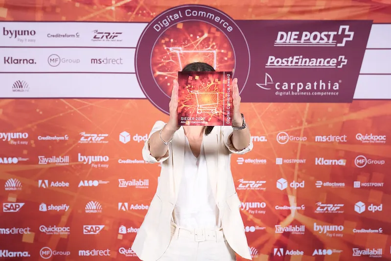 Sharely gewinnt den Digital Commerce Award