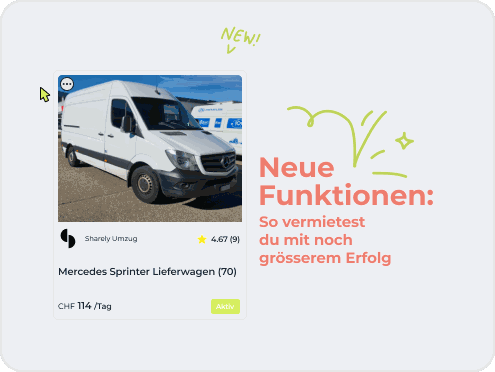 Neue Funktionen: So vermietest du mit noch grösserem Erfolg